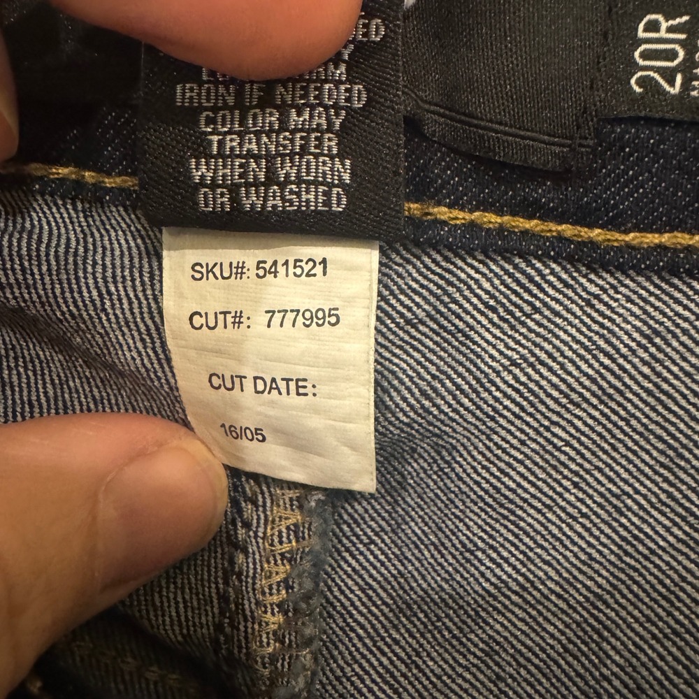 Torrid Denim Womens 20R Dark Wash Skinny Jeans Indigo Stretch Plus - Picture 8 of 11